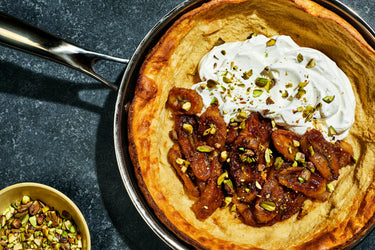 Dutch Baby with Caramelised Bananas