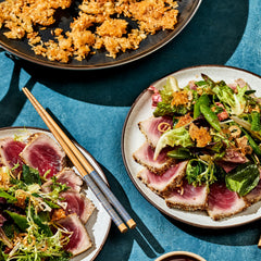 Tuna Tataki & Crispy Rice Salad – HexClad Cookware UK