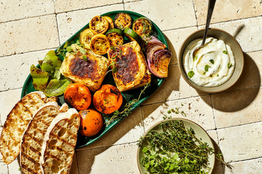 Halloumi & Mediterranean Veg for the BBQ