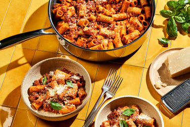 Vodka Bolognese Rigatoni