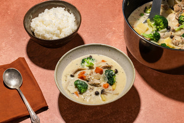Japanese White Stew with Chicken & Vegetables