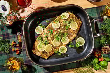 Oven-Roasted Garlic and Herb Salmon