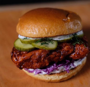 Nashville Hot Cod Sandwich
