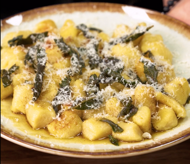 Gnocchi with Butter and Sage