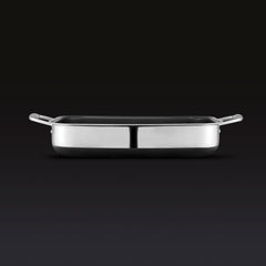Hybrid Roasting Pan with Rack, 23 x 33 cm