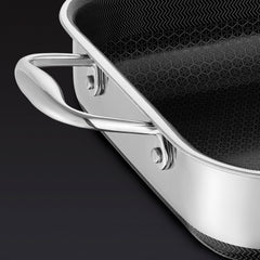 Hybrid Roasting Pan with Rack, 23 x 33 cm