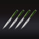 Japanese Damascus Steel Steak Knife Set, 4-pc