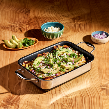 Hybrid Roasting Pan Set, 4-pc