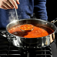 5 Litre Hybrid Deep Sauté Pan with Lid