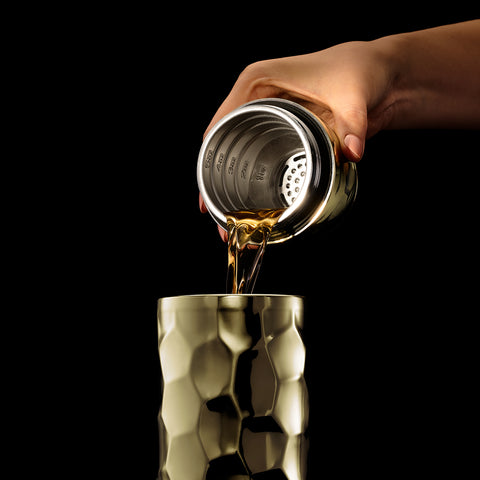 Cocktail Shaker, 25 oz (Gold) | HexClad x Still G.I.N. Collab | HexClad UK