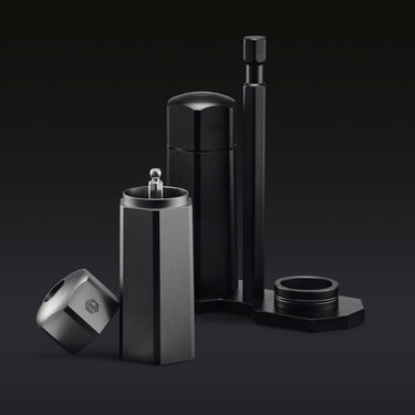 HexMill Tabletop Salt & Pepper Grinder Set