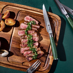 Japanese Damascus Steel Steak Knife Set, 4-pc