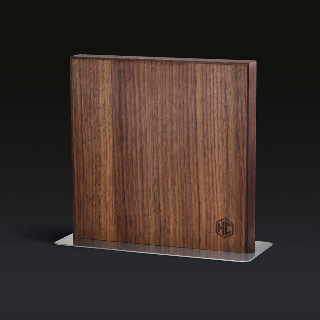Magnetic Walnut Knife Block — Default Title