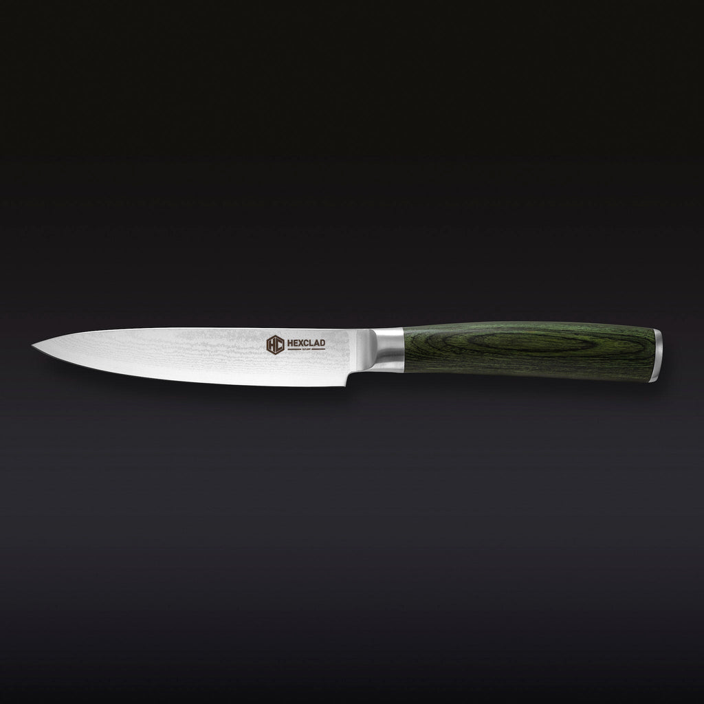 Damascus Steel 13 cm Utility Knife — Default Title