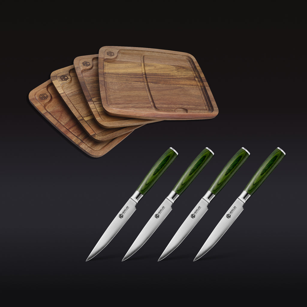 Steak Knife & Bistecca Plate Set 8 pc — Default Title