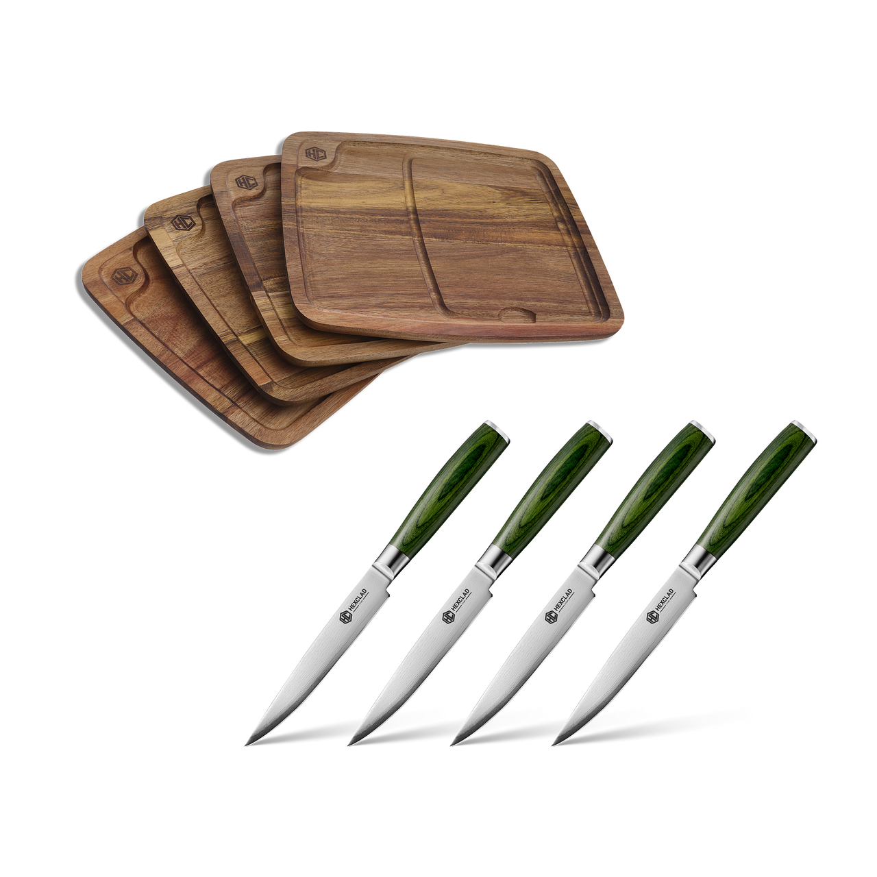 Steak Knife & Bistecca Plate Set, 8-pc