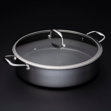 chicken fryer pan with lid