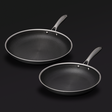 30 cm & 25 cm Hybrid Pan & Lids Set