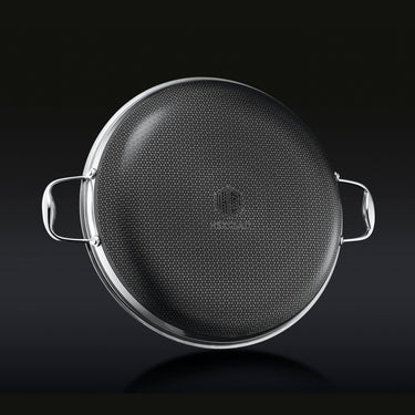 35 cm Hybrid Wok with Lid